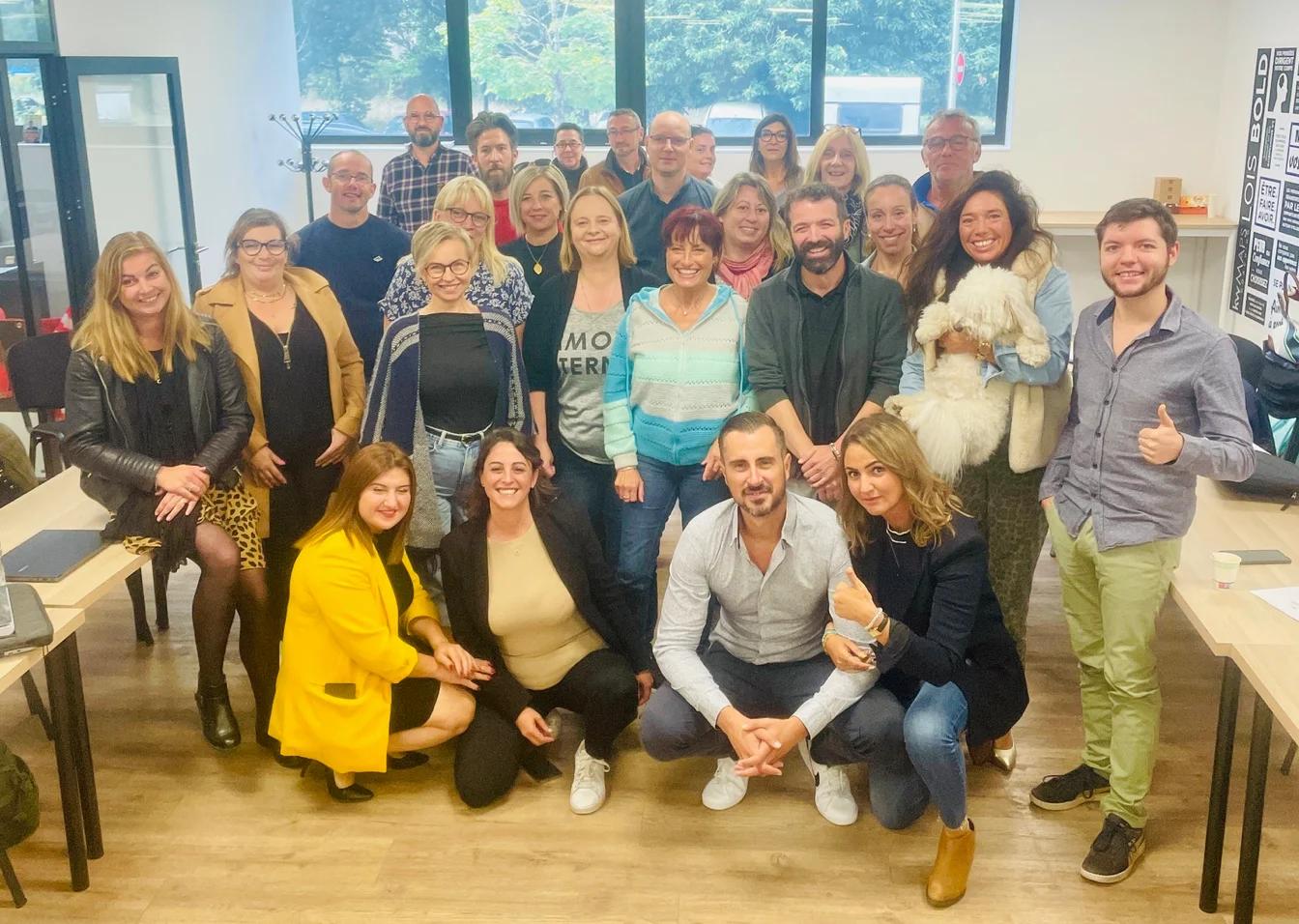 Photo de l'équipe de l'agence
